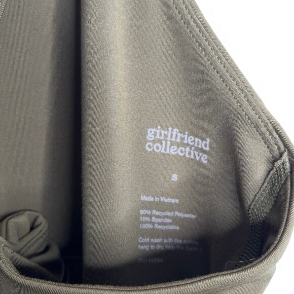 GIRLFRIEND COLLECTIVE Naomi Exercise Dress Fern Green New Preppy Tennis {LL47} - Picture 6 of 7